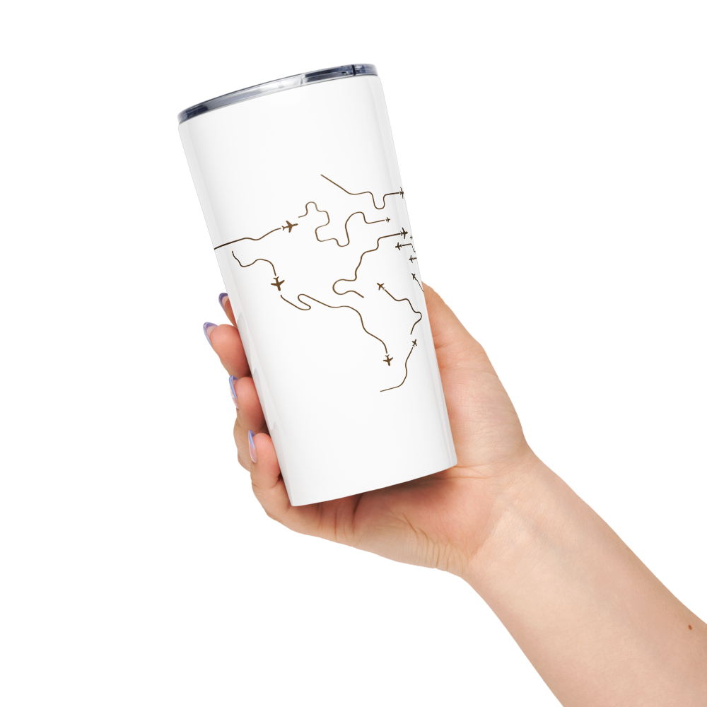 Stay Sippin’ in Style – 20oz Tapered Stainless Steel Tumbler