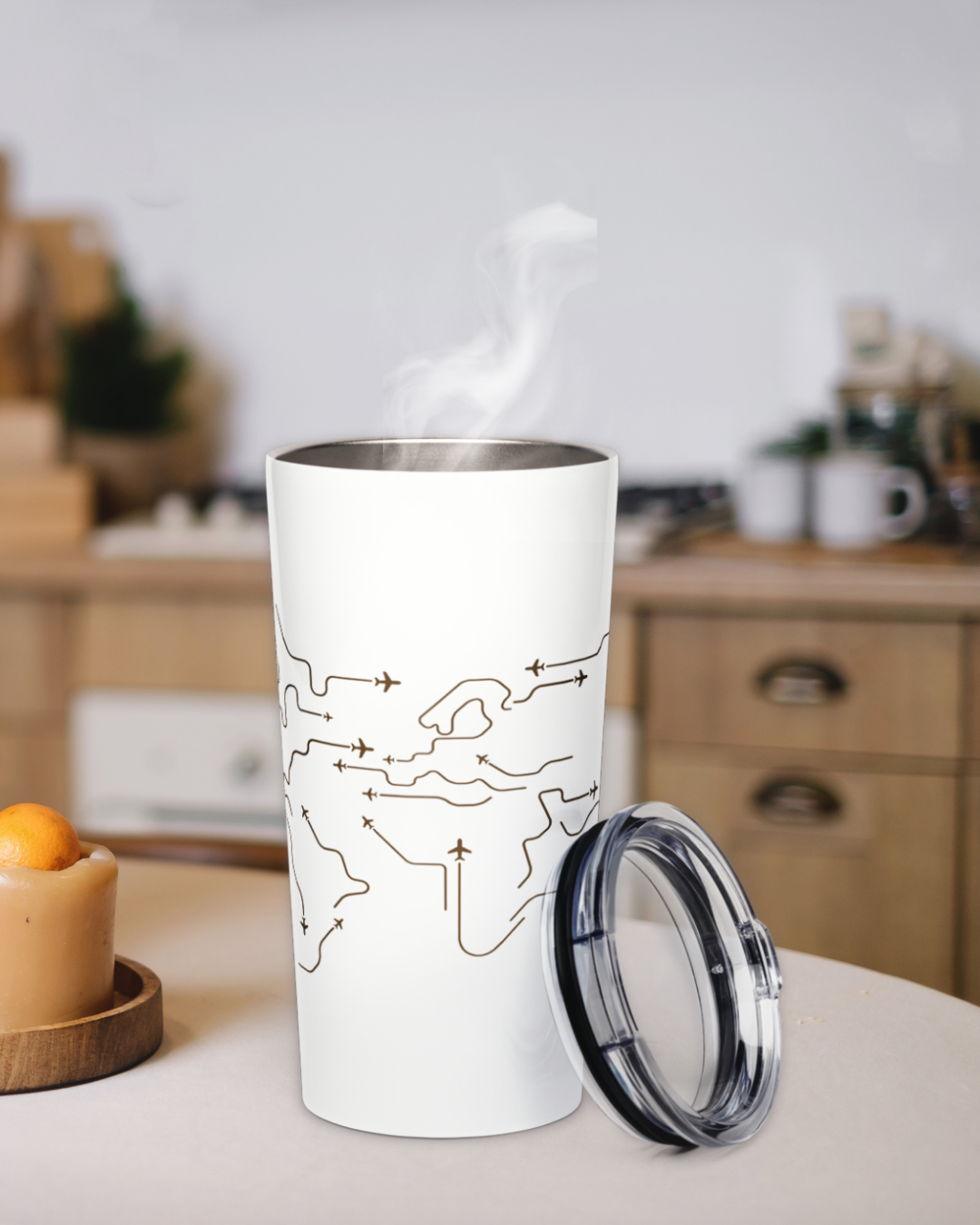 Stay Sippin’ in Style – 20oz Tapered Stainless Steel Tumbler