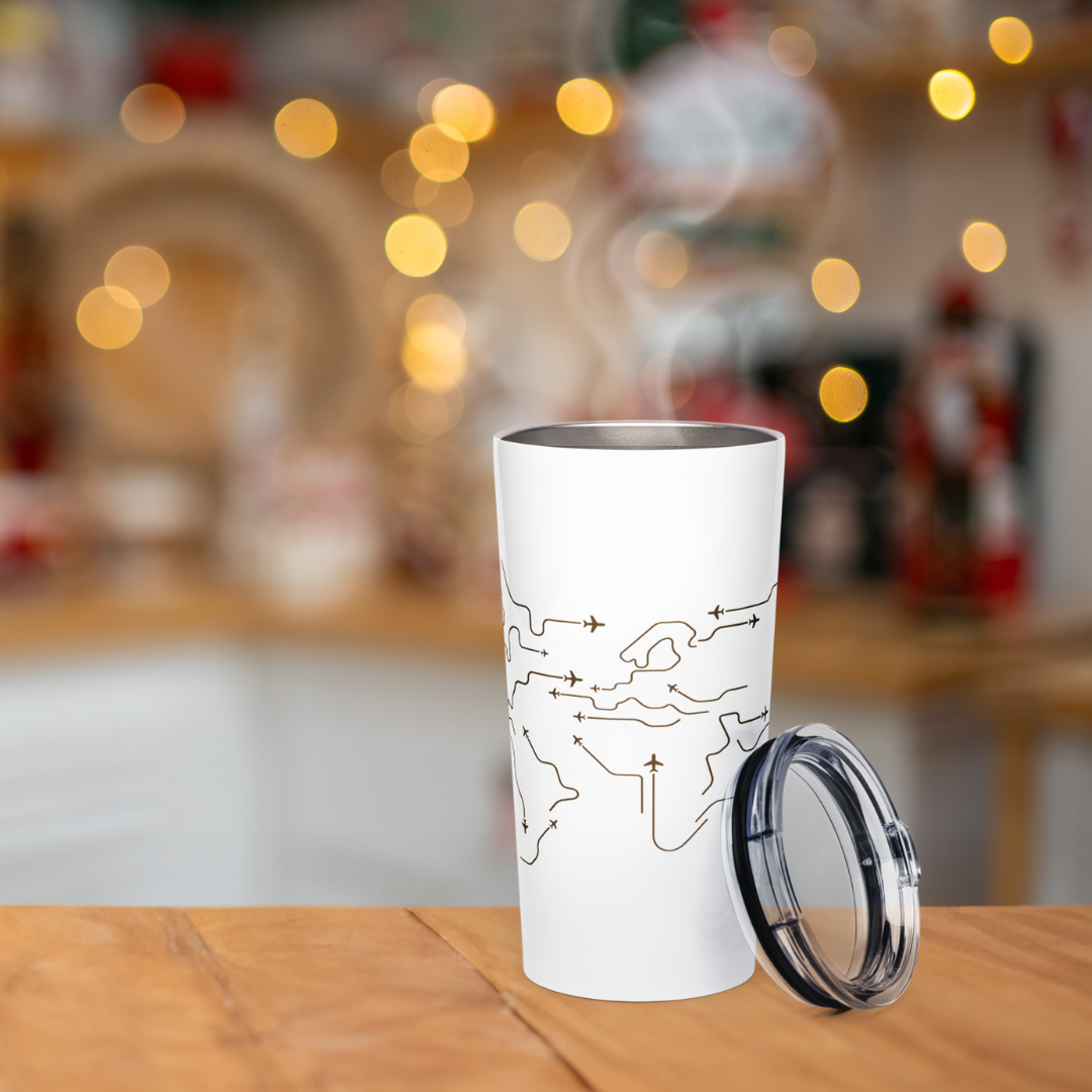 Stay Sippin’ in Style – 20oz Tapered Stainless Steel Tumbler